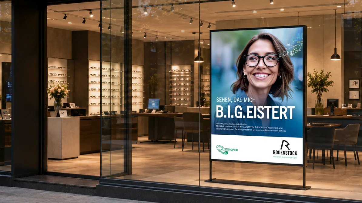 Case Grafik Rodenstock Display